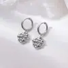 Aretes Irregulares de Corazón Hueco para Mujer, Nuevo Diseño de Nicho Creativo y Elegante con un Toque de Lujo