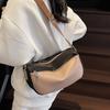 Bolso Bandolera de Verano Nuevo 2025 para Mujer con Correas de Hombro Anchas de Color Contrastante, Bolso Sobaco Simple Casual y Versátil para Viajar