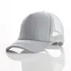 Venta al por mayor de fabricante sombrero publicitario impresión LOGO bordado sombrero primavera verano gorra de malla visera gorra de viaje impresión de palabras sombrero para el sol