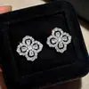 Pendientes de botón estilo bosque super hada S999 Plata Rosa Flor Pequeña 2026 Nuevo Exquisito Lujo Ligero Diseño de Nicho Pendientes Personalizados