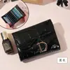 Popular en el comercio exterior europeo y americano, tarjetero de alta gama para mujer, anti-desmagnetización, multi-tarjeta, gran capacidad, cartera portatarjetas de identificación multifuncional