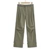 2023 Verão novo macacão americano High Street estilo garota quente retro plissado cordão tornozelo-amarrado calças casuais moda