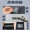 Pegatinas de transferencia en frío personalizadas, pegatinas de transferencia PU planas, etiquetas de cristal con logo para plantillas de zapatos, pegatinas metálicas personalizadas