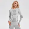 Traje Deportivo para Mujer, Capa Base de Lana Merino para Esquiar, Ropa de Secado Rápido para Senderismo al Aire Libre, Ropa Térmica Absorbente de Sudor para Correr y Aeróbicos