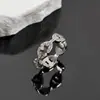 Anillo de Nariz de Cerdo con Diamantes Completos Love Home 2025 para Mujer Estilo Ins Lujo Ligero Casual Versión Alta Anillo de Nariz de Cerdo Brillante para Pareja