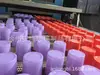 Copo de Vidro Transparente de Aparência Sofisticada para Velas Recipiente de Vidro Vazio para Aromaterapia Suporte de Velas Romântico Enfeites Copo de Vidro Sprayável Multicor