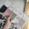 Yuntailun 6616 Calcetines Altos para Mujer 26 Otoño Invierno Nueva Serie Color Café Imitación Doble Aguja Cómodos Moda Estilo Coreano Calcetines hasta la Mitad de la Pantorrilla