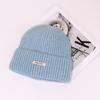 Gorro de lana para mujer, cálido, pequeño, de punto, para otoño e invierno, original, combinable con todo, con protección para las orejas, ideal para estudiantes, para ir de compras o para el frío.
