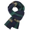 Bufanda a cuadros de otoño e invierno 2019 para hombres y mujeres, estilo cachemir, con cuadros grandes, colores contrastantes a juego, chal cálido geométrico a cuadros