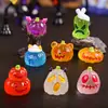 Novidade Transfronteiriça Halloween Expressão Peculiar Figurinhas de Abóbora Acessórios de Decoração DIY Micro-Paisagismo Pequenos Enfeites Criativos