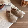 Zapatos Birkenstock para Niños Colección Primavera y Otoño 2026 Zapatos Pequeños de Cuero para Niñas Mocasines Retro para Niños Zapatos para Bebé de Suela Suave Zapatos Individuales