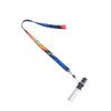 Cordón de Poliéster para Teléfono Móvil Impresión por Transferencia Térmica Atomizador Electrónico Portacigarrillos Anillo de Silicona Puede Imprimir Logo Tarjeta de Identificación Insignia de Trabajo
