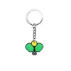 Llavero de Bola de Pico Deportivo de Goma Suave de PVC Colgante para Equipaje Regalo Llavero Accesorios para Joyería DIY Transfronterizo en stock