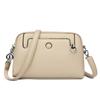 Bolso de Mujer Transfronterizo 2025 Nuevo Bolso Cuadrado Pequeño Retro de Alta Gama Lujo Ligero Versátil Bolso Pequeño Multicompartimento Bolso de Hombro Único Cruzado
