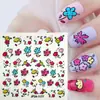 Transfronterizo Lindo Rostro Sonriente Niños Calcomanías para Uñas Infantiles Diseño Creativo Uñas de los Dedos Brillantes Pegatinas DIY Arte Venta Caliente Al Por Mayor