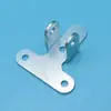 Accesorios de ferretería para muebles directo de fábrica Accesorios de ferretería para mesa de estudio infantil Bisagra de zinc azul Ángulo de hierro de conexión