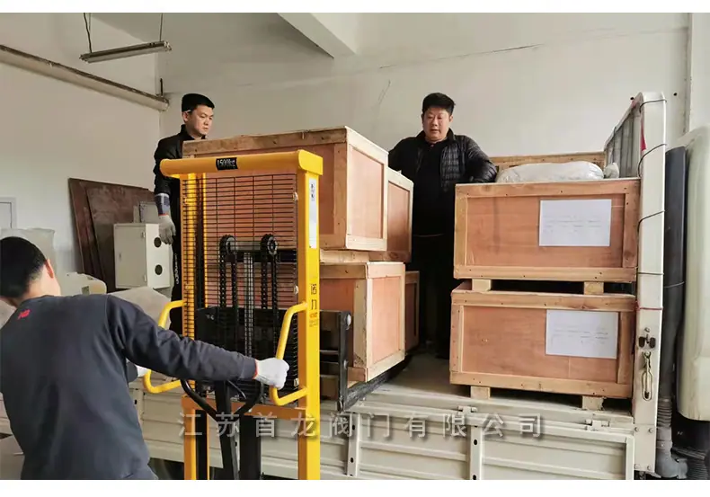 首龙阀门产品包装