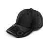 Gorra de béisbol bordada con parche de letra de etiqueta de cuero para hombre y mujer, gorra pequeña para exteriores de primavera y otoño, gorra deportiva de moda para estudiantes
