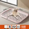 Sanitário para cachorro extra grande anti-respingos com pilar lavável doméstico tipo plano bacia para urina de cachorro penico em estoque atacado