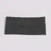 Faixa de Cabeça de Tricô Europeia e Americana Transfronteiriça da Amazon, Faixa Simples Casual para Lavar o Rosto, Lenço de Cabeça Esportivo com Aba Larga Absorvente de Suor, Acessório de Cabeça de Cor Sólida
