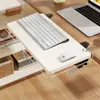 Herramienta de Expansión para Escritorio, Tablero de Extensión Ensanchado, Escritorio Engrosado, Tablero Plegable sin Perforación, Soporte de Montaje Lateral