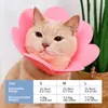 Colar Elizabetano Gato Colar de Esterilização Colar de Pescoço Anti-Lambida Proteção para Cabeça Colar de Pescoço para Cachorro Suprimentos para Animais Brilha no Escuro