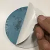Disco de lija redondo autoadhesivo con mango, disco de lijado con respaldo adhesivo para pulir y lijar muebles, herrajes y superficies metálicas pintadas