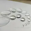 Gran Venta Cristal Artificial Vidrio Accesorios para Joyería DIY Parche de Piedra de Tiempo Hemisferio Redondo Oval Gota de Agua Tarjeta de Color