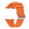 Adecuado para Apple Watch Ultra 9876543210 Series, Correa de Silicona para Reloj Estilo Hebilla de Hierro con Textura Hueca