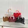 2026 Nova Bolsa de Mão Versátil de Seda para Nicho Transfronteiriço, Bolsa Lady Dior, Moda Europeia e Americana, Bolsa de Ombro Cruzada de Alta Qualidade para Comércio Exterior