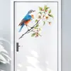Pegatinas de Primavera al por Mayor 2026 Ramas Pintadas, Orquídeas Blancas, Pájaros, Pegatinas Adhesivas para Ventanas, Pegatinas Decorativas para Paredes de Sala de Estar y Dormitorio