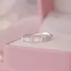 Anillo Elegante de Osmanthus de Plata S925 para Mujer, Artístico de Alta Gama, Elegante, Fresco, Único, Nuevo Versátil Dulce Anillo para Dropshipping