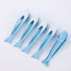 Presilhas de Cabelo Fofas de Peixe Azul e Bico de Pato para Meninas, Grampos Laterais, Presilhas de Franja, Acessórios de Cabelo no Atacado
