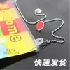Cadena colgante de cable de acero para tablero de anuncios Cadena colgante Gancho magnético Pladur Acrílico Señal Tablero KT Señal de estacionamiento Cuerda colgante para pancarta