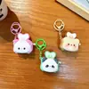 Chaveiro Criativo de Pão de Animal Pequeno Gato de Desenho Animado Fofo Pingente de Bolsa de Menina Pequeno Presente Venda por Atacado