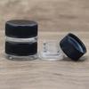 Frasco de creme de vidro transparente 3G Portátil Eye Cream amostra sub-garrafa garrafa de cosméticos 7G frasco de creme facial