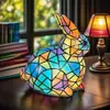 Serie de Perros Nuevos Transfronteriza Adornos de Resina Luz Nocturna LED Estatua de Animal Artística Decoración Creativa para Escritorio del Hogar
