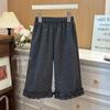 Calça Espessa com Forro de Lã Estilo Coreano para Meninas, Outono e Inverno, Tendência, Roupa da Moda Casual Estilo Coreano para Bebês Meninas