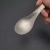 Cuchara y Tenedor Portátiles de Titanio Puro de Doble Cabeza, Vajilla Multifuncional para Viajes al Aire Libre y Camping, Ligero y Fácil de Transportar