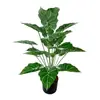 Plantas Verdes Simuladas Transfronterizas, Flores de Raíz Blanca, Plantas Grandes en Maceta para Paisajismo, Plantas de Piso para Exteriores, Plantas Artificiales, Plantas Verdes Biónicas