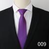 Ropa formal profesional corbata morada de negocios ropa de vestir a juego moda de negocios camisa para hombre corbata rojo vino