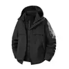 Chaqueta a Prueba de Viento e Impermeable Tres en Uno para Otoño/Invierno para Hombres y Mujeres, con Forro Polar Desmontable, Juego de Dos Piezas para Senderismo, Ciclismo, Montañismo
