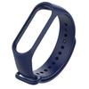 Disponible para Mi Band 4 Correa monocromática Material de silicona TPU Pulsera universal Mi Band 3 Pulsera