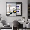 Pintura Decorativa Vertical de Lujo Ligero para Caja de Medidor Eléctrico, Pintura Decorativa Simple de Cubierta para Caja de Distribución, Caja de Corriente Débil y Caja de Interruptores Automáticos - Galería de Pinturas Qiao Jia