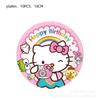 Suministros para Fiesta de Cumpleaños de Pink Kt Cat Vajilla Set Plato de Papel Servilleta Mantel Decoración Banner Tema Hello Kitty