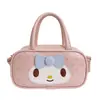2026 Nuevo Bolso de Mano de Gato de Dibujos Animados con Lunares Bolso Cruzado Lindo y Femenino Pequeño Bolso de Moda Tendencia Fresco