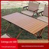 Cadeira Dobrável Simples de Aço Carbono para Camping ao Ar Livre, Mesa Portátil para Camping e Piquenique e Conjunto de Cadeira, Churrasco Kermit