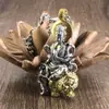 Colgante de Buda de Latón Guanyin Mil Manos Colgante Tathagata Gran Sol Manjusri Pusa Collar Decorativo Accesorios Combinables Artesanías