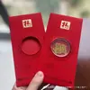 Oro Puro 999 Princesa, ¡Por Favor Hazte Rica! Nuevo Estilo Sobre Rojo Pegatina para Teléfono Regalo para Reunión Anual de la Empresa Contrato