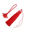 Nudo Propicio Combinación de Borla de Dos Colores Material de Accesorios DIY Borla de Disfraz Antiguo Artesanía de Nudo Chino Borla Colgante para Coche Colgante